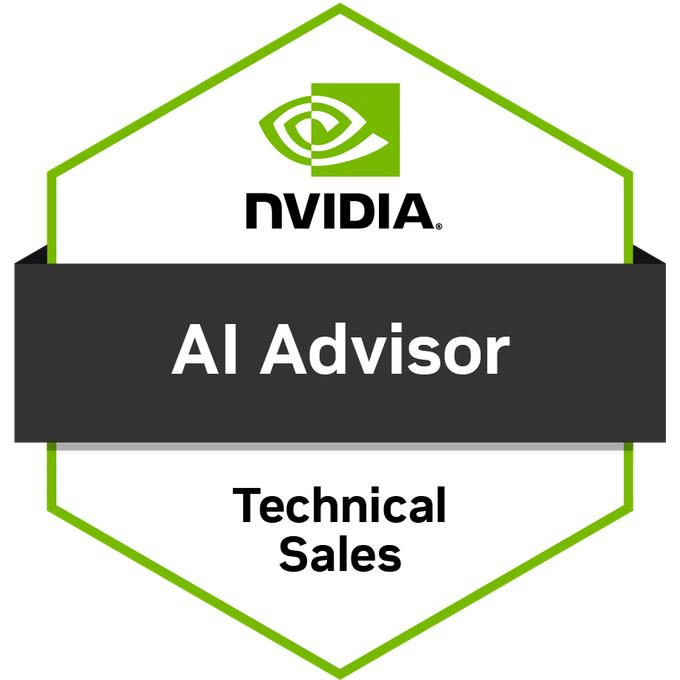 NVIDIA AI Advisor / Technical Sales badge